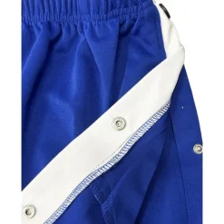 Men's Sweatpants Joggers Tear Away Pants Trousers Straight Leg Sweatpants Drawstring Elastic Waist Side Button Plain Comfort Breathable Outdoor Daily Going out Fashion Casual Black Blue