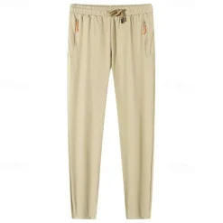 Men's Sweatpants Outdoor Pants Hiking Pants Trousers Outdoor Regular Fit Breathable Quick Dry Stretchy Pants / Trousers Drawstring Elastic Waist Dark Grey Black Hunting Climbing Camping / Hiking