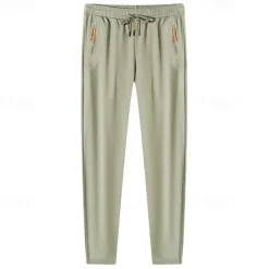 Men's Sweatpants Outdoor Pants Hiking Pants Trousers Outdoor Regular Fit Breathable Quick Dry Stretchy Pants / Trousers Drawstring Elastic Waist Dark Grey Black Hunting Climbing Camping / Hiking