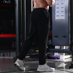 Men's Sweatpants Running Pants Track Pants Pocket Drawstring Elastic Waistband Pants / Trousers Outdoor Sports & Outdoor Athletic Fall Cotton Breathable Soft Marathon Running Workout Tailored Fit