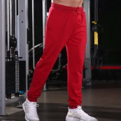 Men's Sweatpants Running Pants Track Pants Pocket Drawstring Elastic Waistband Pants / Trousers Outdoor Sports & Outdoor Athletic Fall Cotton Breathable Soft Marathon Running Workout Tailored Fit