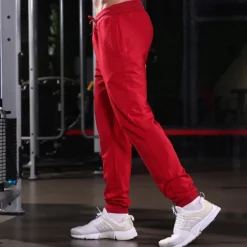 Men's Sweatpants Running Pants Track Pants Pocket Drawstring Elastic Waistband Pants / Trousers Outdoor Sports & Outdoor Athletic Fall Cotton Breathable Soft Marathon Running Workout Tailored Fit