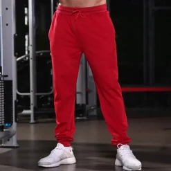 Men's Sweatpants Running Pants Track Pants Pocket Drawstring Elastic Waistband Pants / Trousers Outdoor Sports & Outdoor Athletic Fall Cotton Breathable Soft Marathon Running Workout Tailored Fit