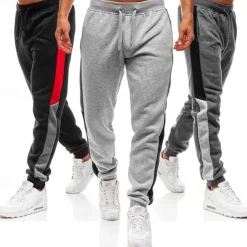 Men's Sweatpants Running Pants Track Pants Pocket Elastic Waistband Pants / Trousers Outdoor Sports & Outdoor Athletic Fall Quick Dry Lightweight Soft Marathon Running Workout Tailored Fit Sportswear