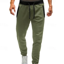 Men's Sweatpants Running Pants Track Pants Pocket Elastic Waistband Pants / Trousers Outdoor Sports & Outdoor Athletic Quick Dry Lightweight Soft Marathon Running Workout Tailored Fit Sportswear