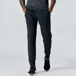 Men's Sweatpants Running Pants Track Pants Drawstring Elastic Waistband Zipper Pocket Pants / Trousers Outdoor Sports & Outdoor Athletic Fall Quick Dry Lightweight Soft Marathon Running Workout