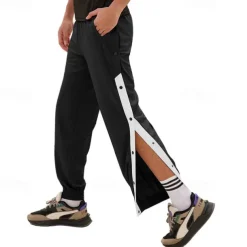 Men's Sweatpants Tear Away Pants Running Pants Athletic Pants Basketball Pants Pocket Elastic Waistband Pants / Trousers Outdoor Sports & Outdoor Athletic Fall Quick Dry Lightweight Soft Marathon