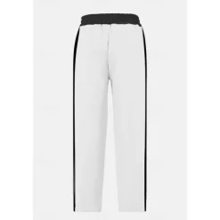 Men's Sweatpants Trousers Casual Pants Patchwork Pocket Drawstring Color Block Comfort Vacation Sports Outdoor Casual Black White Micro-elastic