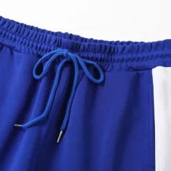 Men's Sweatpants Wide Leg Sweatpants Joggers Trousers Straight Leg Sweatpants Drawstring Elastic Waist Side Button Plain Comfort Breathable Outdoor Daily Going out Fashion Casual Black White