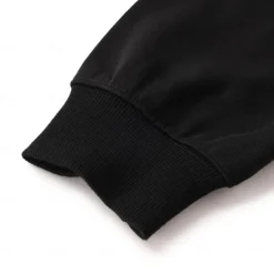 Men's Sweatshirt Pullover Black White Gray Crew Neck Sports Holiday Vacation Streetwear Cotton Fashion Daily Casual Spring & Fall Clothing Apparel Hoodies Sweatshirts Long Sleeve