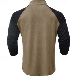 Men's Sweatshirt Quarter Zip Sweatshirt White Red Royal Blue Blue Green Half Zip Color Block Patchwork Sports & Outdoor Daily Holiday Streetwear Basic Casual Spring & Fall Clothing Apparel Hoodies