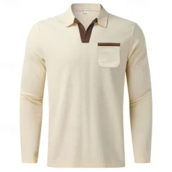 Men's Sweatshirt Tracksuit Sweatsuit Black Royal Blue Khaki Gray Lapel Plain 2 Piece Sports & Outdoor Daily Holiday Streetwear Basic Casual Spring & Fall Clothing Apparel Hoodies Sweatshirts