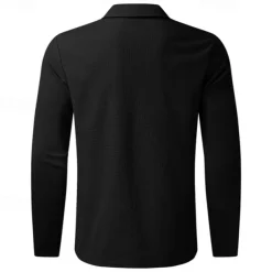 Men's Sweatshirt Tracksuit Sweatsuit Black Royal Blue Khaki Gray Lapel Plain 2 Piece Sports & Outdoor Daily Holiday Streetwear Basic Casual Spring & Fall Clothing Apparel Hoodies Sweatshirts