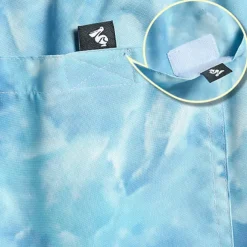 Men's Swim Shorts Board Shorts Swim Trunks Print Quick dry Breathable Drawstring Elastic Waist Vacation Beach Hawaiian Casual Blue