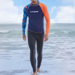 Men's Swim Trunks Rash guard Swimsuit Lightweight Long Sleeve Swimwear Swimsuit 2 Piece Swimming Surfing Beach Water Sports Printed Summer Spring Autumn