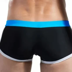 Men's Swim Trunks Swim Shorts Spandex Swimwear Bottoms Drawstring Swimming Surfing Beach Water Sports Patchwork Summer Spring