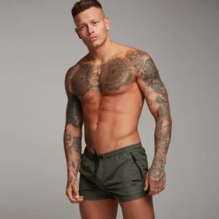 Men's Swim Trunks Swim Shorts Quick Dry Lightweight Board Shorts Bathing Suit Drawstring with Pockets Swimming Surfing Beach Water Sports Solid Colored Summer