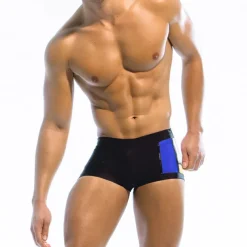 Men's Swim Trunks Swim Shorts Quick Dry Board Shorts Bathing Suit Swimming Surfing Water Sports Patchwork Summer