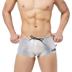 Men's Swim Trunks Swim Shorts Quick Dry Board Shorts Bathing Suit Drawstring Swimming Surfing Beach Water Sports Solid Colored Summer