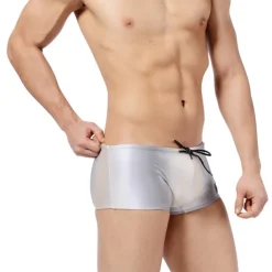 Men's Swim Trunks Swim Shorts Quick Dry Board Shorts Bathing Suit Drawstring Swimming Surfing Beach Water Sports Solid Colored Summer