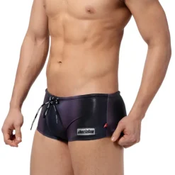 Men's Swim Trunks Swim Shorts Quick Dry Board Shorts Bathing Suit Drawstring Swimming Surfing Beach Water Sports Solid Colored Summer