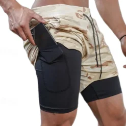 Men's Swim Trunks Swim Shorts Quick Dry Lightweight Board Shorts Bathing Suit with Pockets Compression Liner Drawstring Swimming Surfing Beach Water Sports Solid Colored Summer