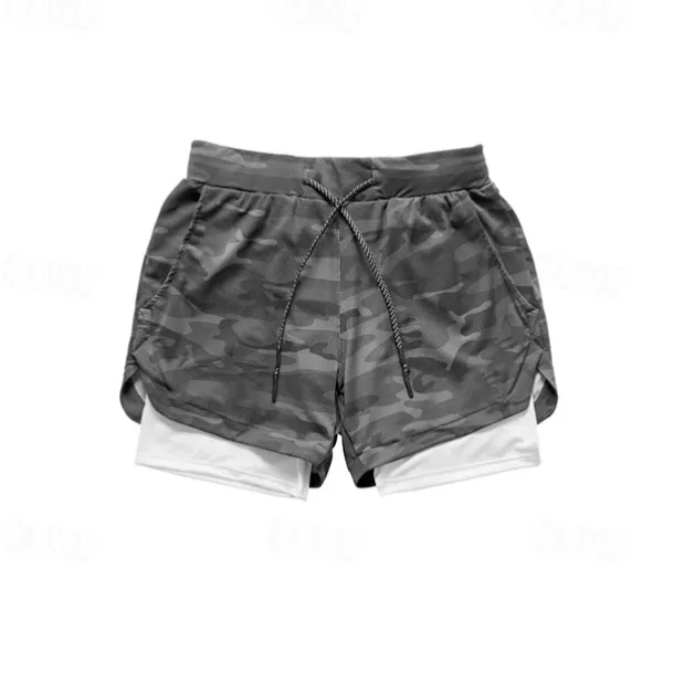 Men's Swim Trunks Swim Shorts Quick Dry Lightweight Board Shorts Bathing Suit with Pockets Compression Liner Drawstring Swimming Surfing Beach Water Sports Solid Colored Summer