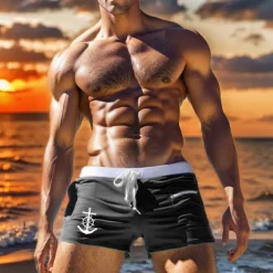 Men's Swim Trunks Swim Shorts Board Shorts Pocket with Mesh lining Elastic Waistband Mesh Shorts Outdoor Sports & Outdoor Beach Summer Quick Dry Lightweight Soft Swimming Surfing Beach Slim Fit