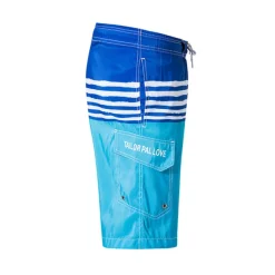 Men's Swim Trunks Swim Shorts Quick Dry Lightweight Board Shorts Bathing Suit with Pockets Mesh Lining Drawstring Swimming Surfing Water Sports Stripes