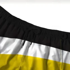 Men's Swim Trunks Swim Shorts Board Shorts Bottoms Drawstring with Pockets Swimming Surfing Beach Water Sports Patchwork Summer Spring