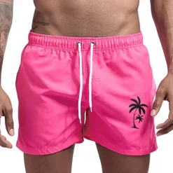Men's Swim Trunks Swim Shorts Board Shorts Bathing Suit Drawstring Mesh Lining with Pockets Swimming Surfing Beach Water Sports Printed Summer Spring