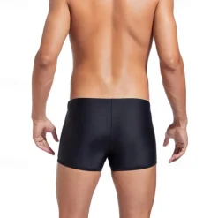 Men's Swim Trunks Swim Shorts Swimwear Bottoms Drawstring Swimming Surfing Beach Water Sports Stripes Patchwork Summer Spring