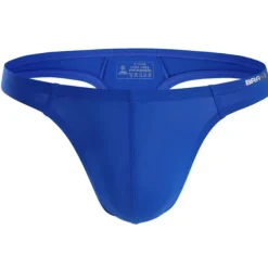 Men's Swimwear Swim Briefs Swim Thong Elastic Waist Plain Breathable Soft Outdoor Casual Daily Hawaiian Stylish Black White Micro-elastic