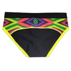 Men's Swimwear Swim Shorts Shorts Swim Briefs Print Print Comfort Breathable Outdoor Daily Going out Sports Hawaiian Black Blue