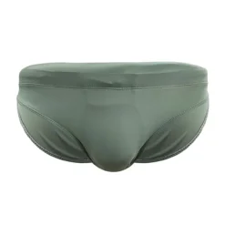 Men's Swimwear Swim Shorts Shorts Swim Briefs with Pad Plain Comfort Breathable Outdoor Daily Going out Fashion Casual Black White