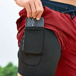 Men's Swimwear Swim Shorts Swim Trunks Plain Comfort Breathable Outdoor Daily Going out Fashion Casual Azure Black