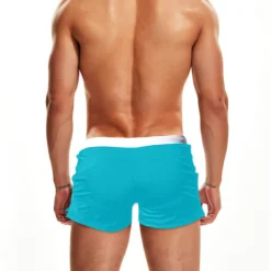 Men's Swimwear Swim Trunks Board Shorts Swim Shorts Swimsuit Solid Colored Black Blue Royal Blue Orange Red Bathing Suits Sporty