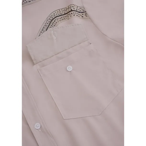 Men's Symbol Shirt Western Shirt Cowboy Shirt Long Sleeve Vintage Western Style Outdoor Street Casual Daily Fall & Winter Turndown Buttons Print Gray