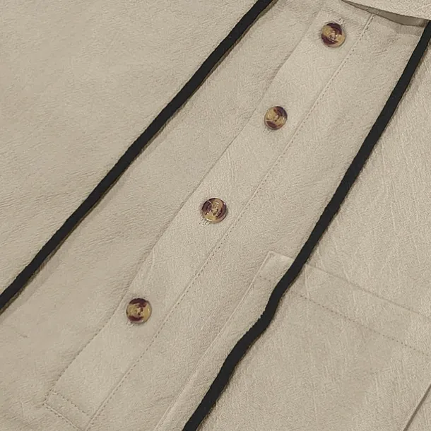 Men's T Shirt Henley Shirt Tee Short Sleeve Shirt Short Sleeve Hooded Summer Spring Plain Fashion Designer Basic Buttons Vacation Street Going out Black White Yellow Top Tee for Men