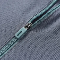 Men's T shirt Hiking Tee shirt Long Sleeve Quarter Zip Tee Tshirt Muscle T-Shirt Bodybuilding Stretch Tee Outdoor Quick Dry Workout Soft Sweat wicking Polyester Patchwork Black White Royal Blue Gym