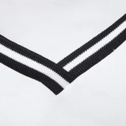 Men's T Shirt Knit Tee Long Sleeve V Neck Winter Spring & Fall Solid Color Knitwear V Neck Casual Daily Black White Yellow Top Tee for Men