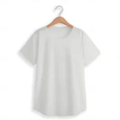 Men's T Shirt Muscle Shirt Short Sleeve Crew Neck Summer Plain Fashion Classic Comfortable Classic Style Street Casual Sports Black Gray Top Tee for Men