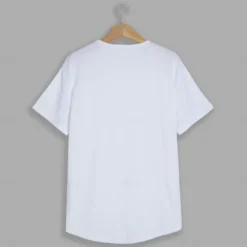 Men's T Shirt Short Sleeve V Neck Summer Plain Fashion Classic Comfortable V Neck Street Casual Sports Black White Dark Navy Top Tee for Men