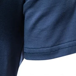 Men's T Shirt Short Sleeve V Neck Summer All Seasons Solid Color Daily Casual Daily Casual Pocket V Neck Vacation Causal Casual Light Blue Black White Top Tee for Men