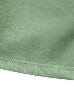 Men's T Shirt Short Sleeve Crew Neck Summer Spring Geometric Knitwear Vacation Vintage Embroidered Embroidery School Training Outdoor Black White Light Green Top Tee for Men