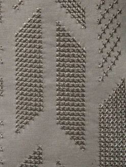 Men's T Shirt Short Sleeve Crew Neck Summer Spring Geometric Knitwear Vacation Vintage Embroidered Embroidery School Training Outdoor Black White Light Green Top Tee for Men