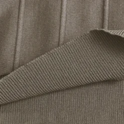 Men's T Shirt Short Sleeve Crew Neck Summer Spring Vertical Stripes Knitwear Elegant Vacation Knitting School Vacation Home Dark Red Black White Top Tee for Men