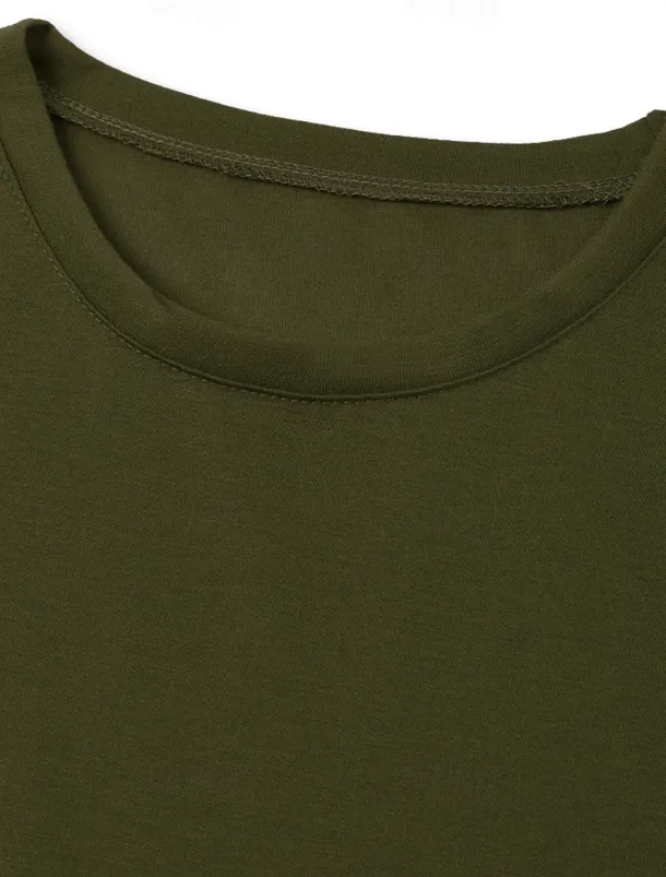 Men's T Shirt Tank Top Moisture Wicking Shirts Sleeveless Crew Neck Summer Plain Sports Fashion Lightweight Vacation Casual Holiday Black White Army Green Top Tee for Men