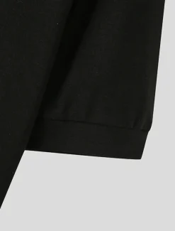 Men's T shirt Tee Tee Top Plain Turtleneck Street Vacation Short Sleeves Knitting Clothing Apparel Fashion Designer Basic