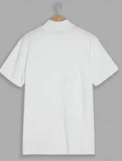 Men's T Shirt Tee Top Mock Turtleneck Short Sleeves Turtleneck Summer Plain Designer Basic Modern Contemporary Vacation Street Going out Wine Black White Top Tee for Men